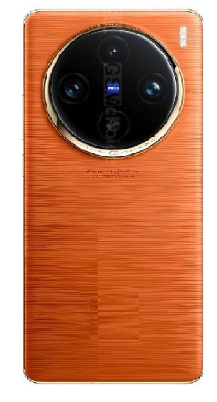 Back Panel With Camera Glass for Vivo X100 Pro Orange Back Panel With Camera Glass for Vivo X100 Pro Orange